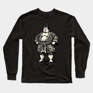 Sumo Wrestler Long Sleeve T-Shirt